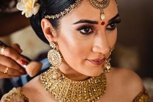 Bridal makeup