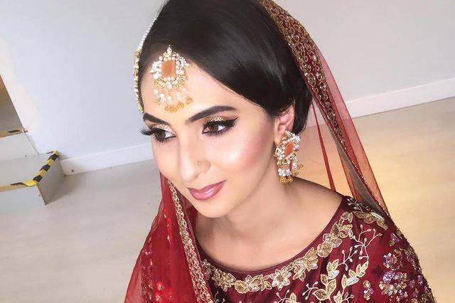 Bridal makeup