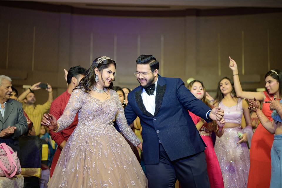 Kanika & Aakash Sangeet