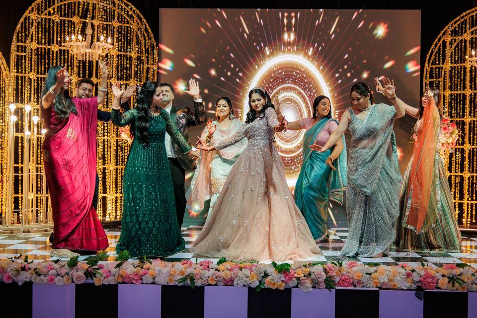 Kanika & Aakash Sangeet