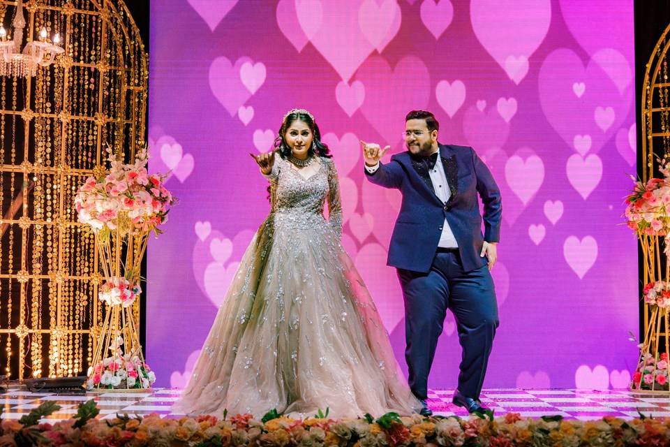 Kanika & Aakash Sangeet