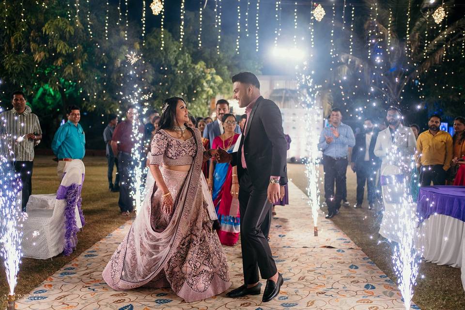 Kyra & Roshan Reception