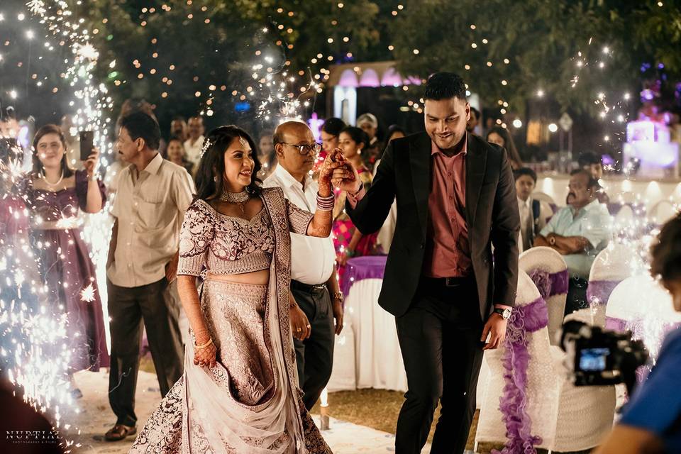 Kyra & Roshan Reception