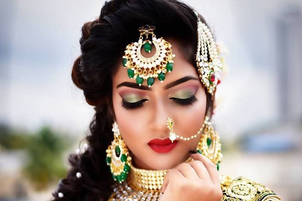 Bridal makeup