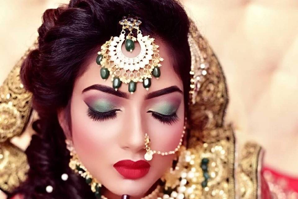 Bridal makeup