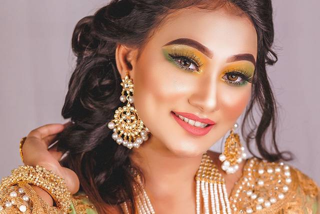 Bridal makeup
