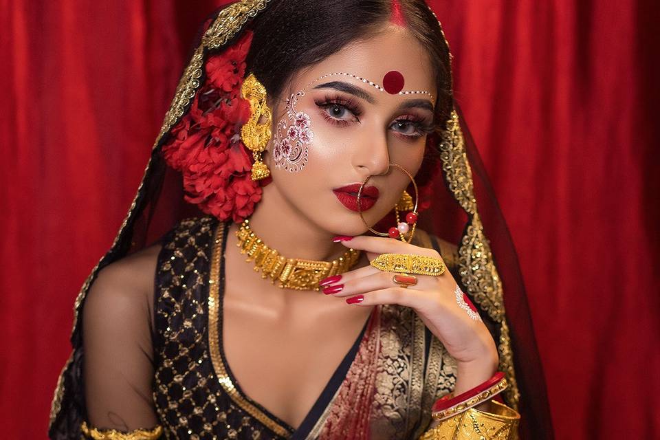 Bridal makeup