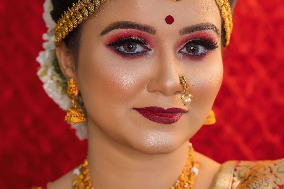 Bridal makeup