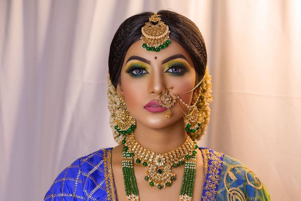 Bridal makeup