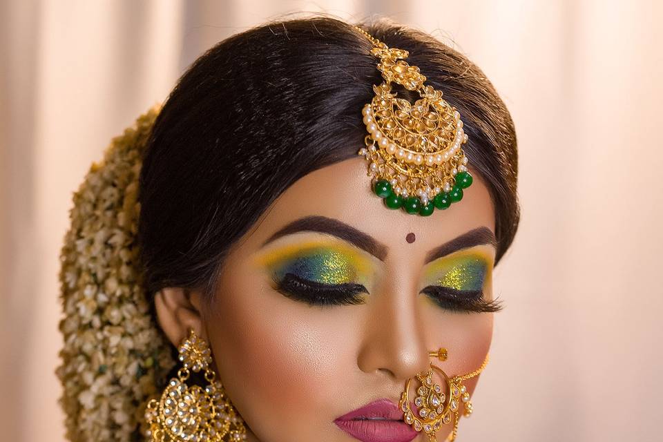 Bridal makeup