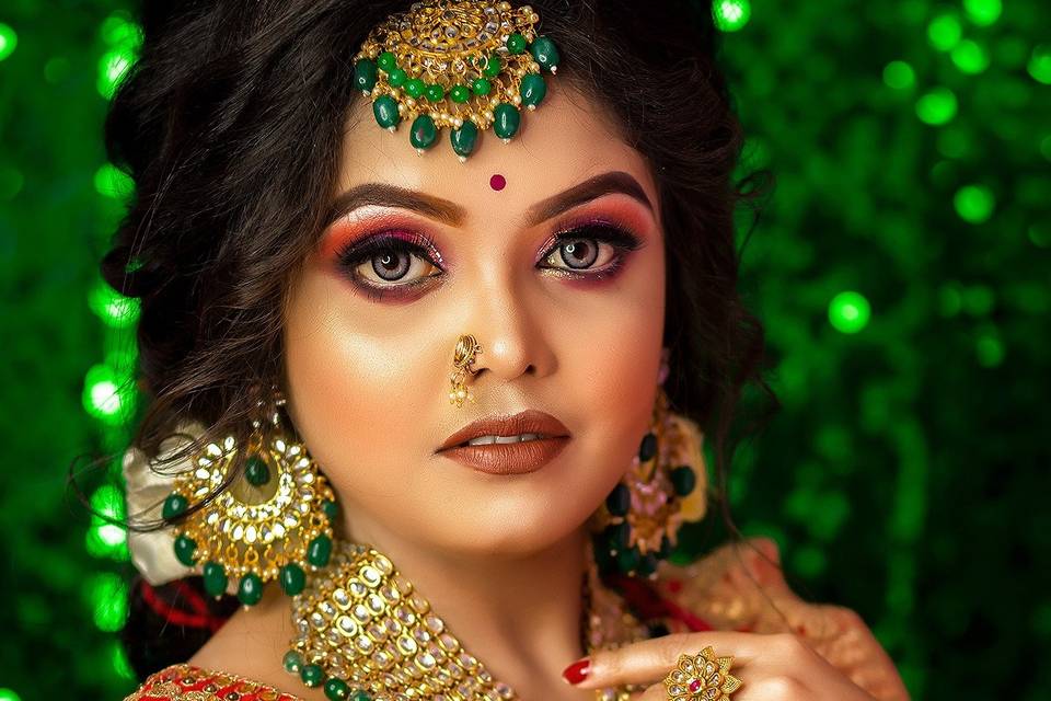 Bridal makeup