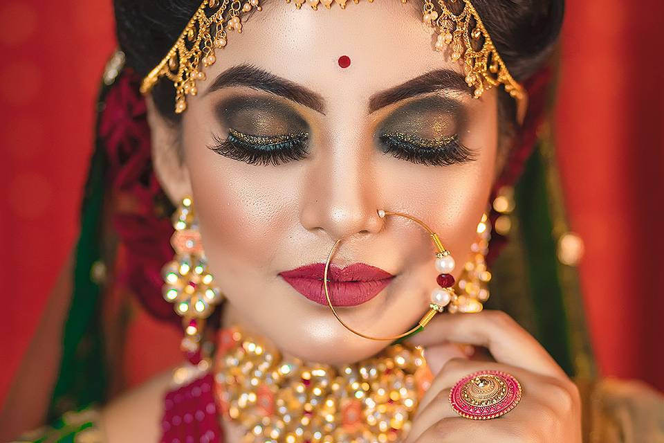 Bridal makeup