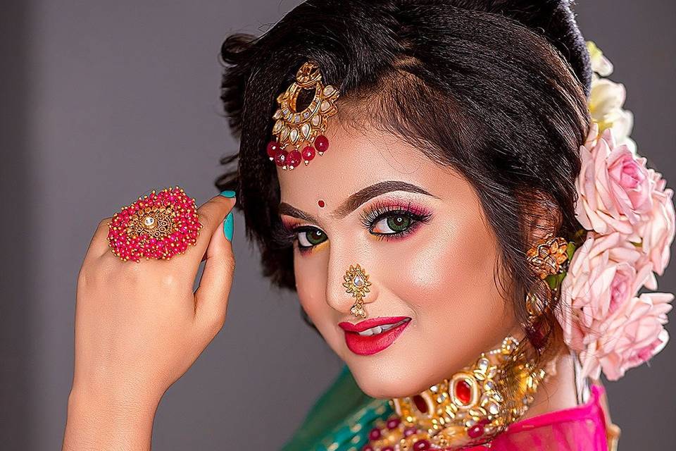 Bridal makeup