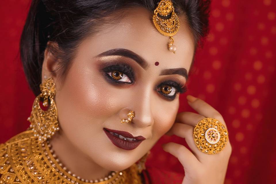 Bridal makeup