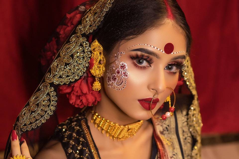 Bridal makeup