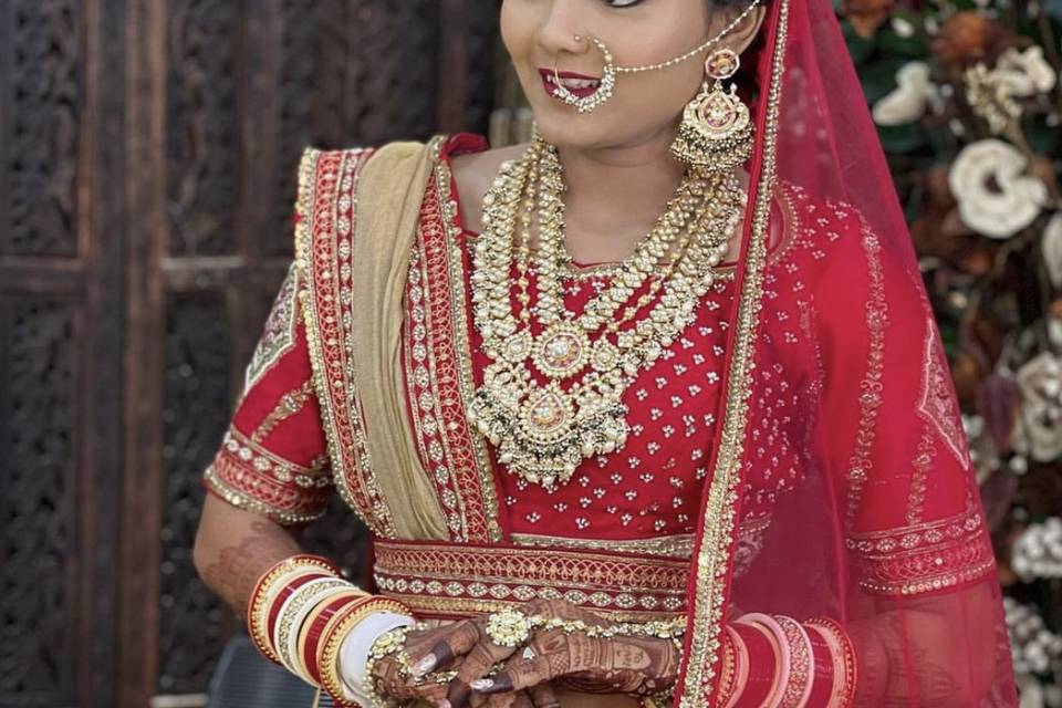 Bridal makeup