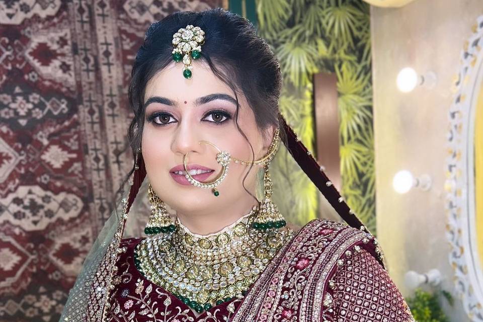 Bridal makeup