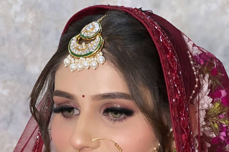 Bridal makeup