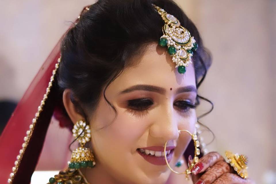 Bridal makeup