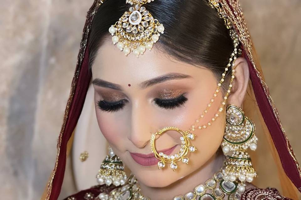 Bridal makeup