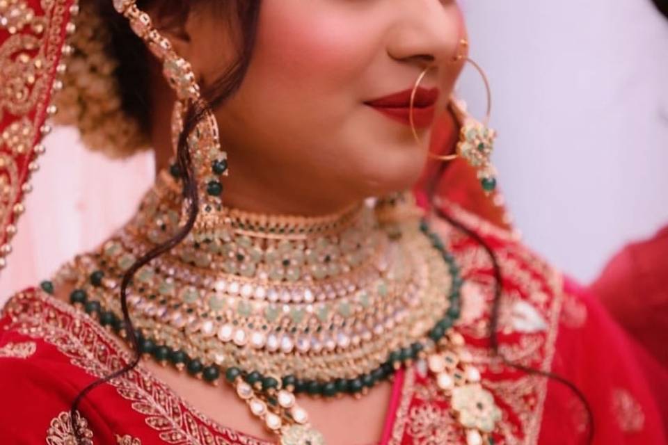 Bridal makeup