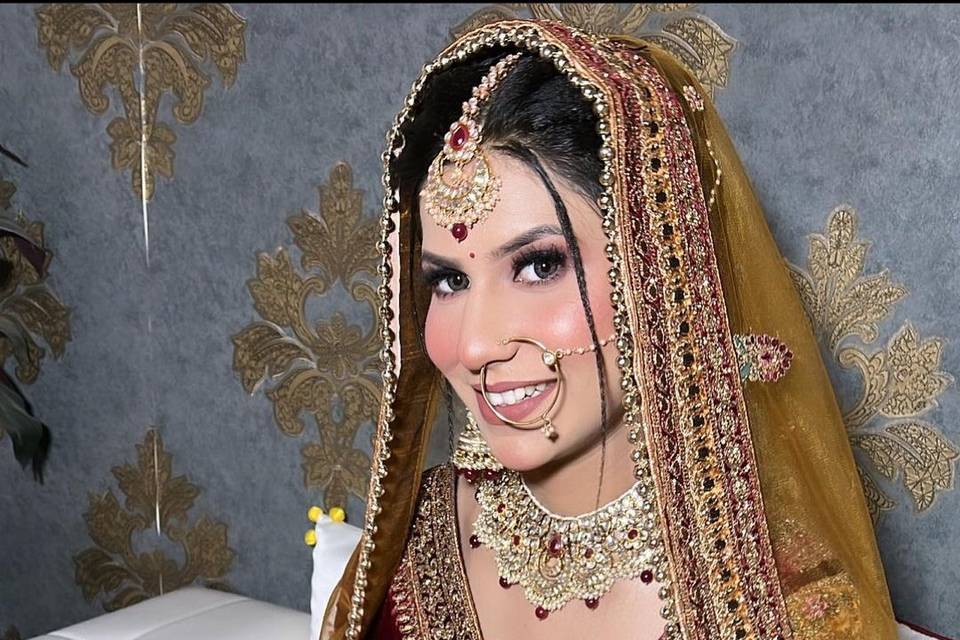 Bridal makeup