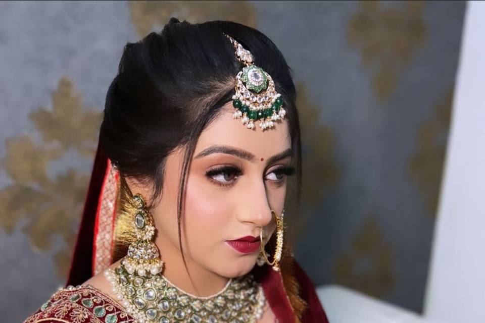 Bridal makeup