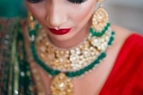 Bridal makeup