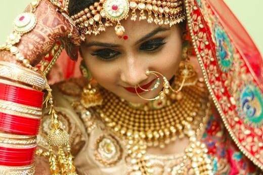 Bridal makeup