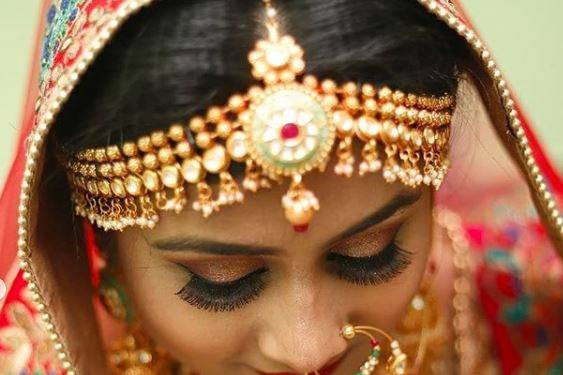 Bridal makeup