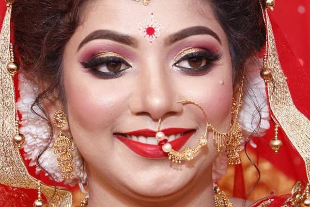 Bridal makeup