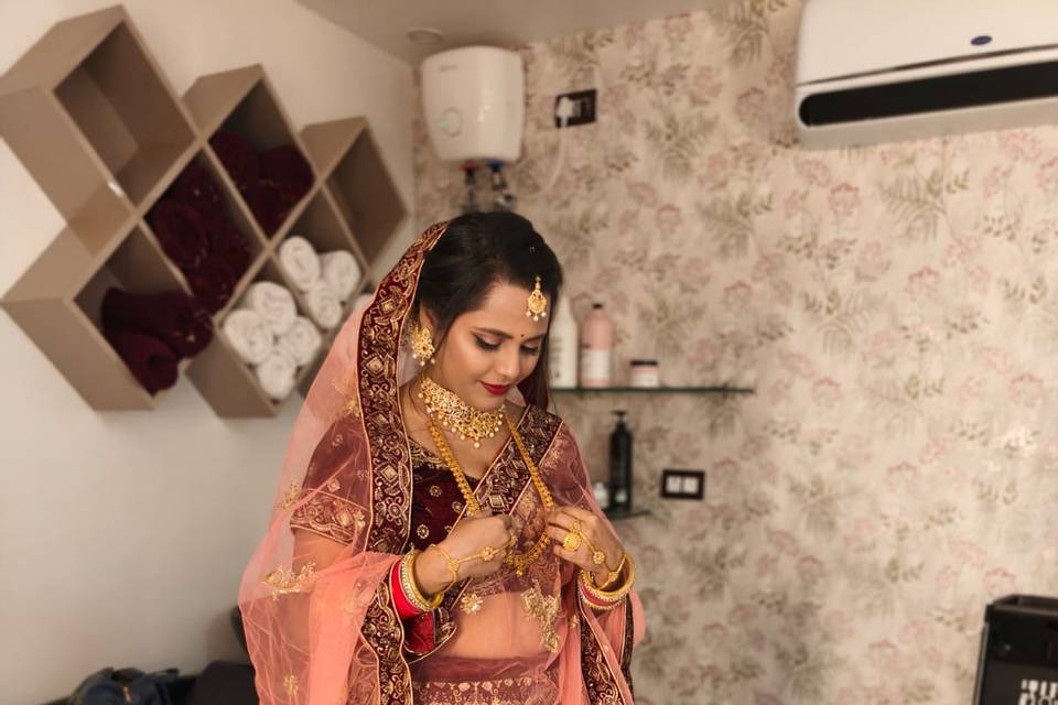 Bridal makeup