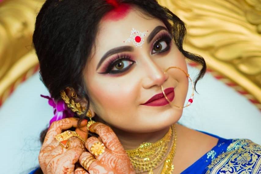 Bridal makeup