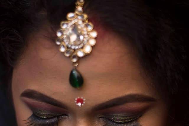 Bridal makeup