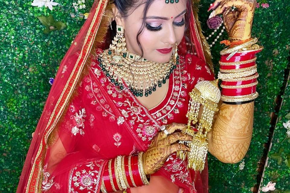 Bridal makeup