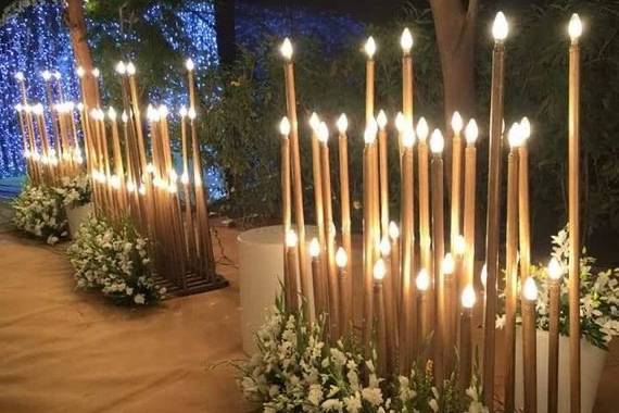 Candle decor