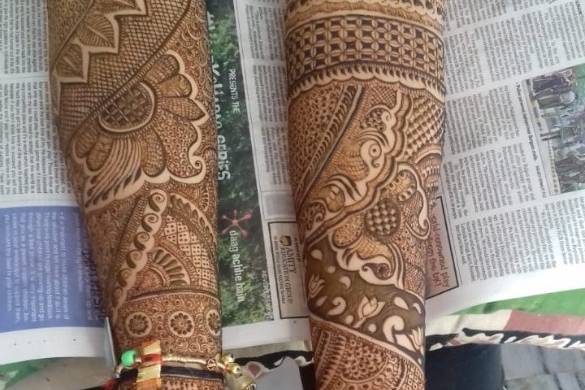 Designer mehndi