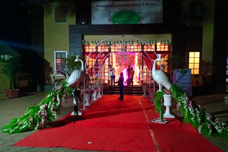 Banquet entrance