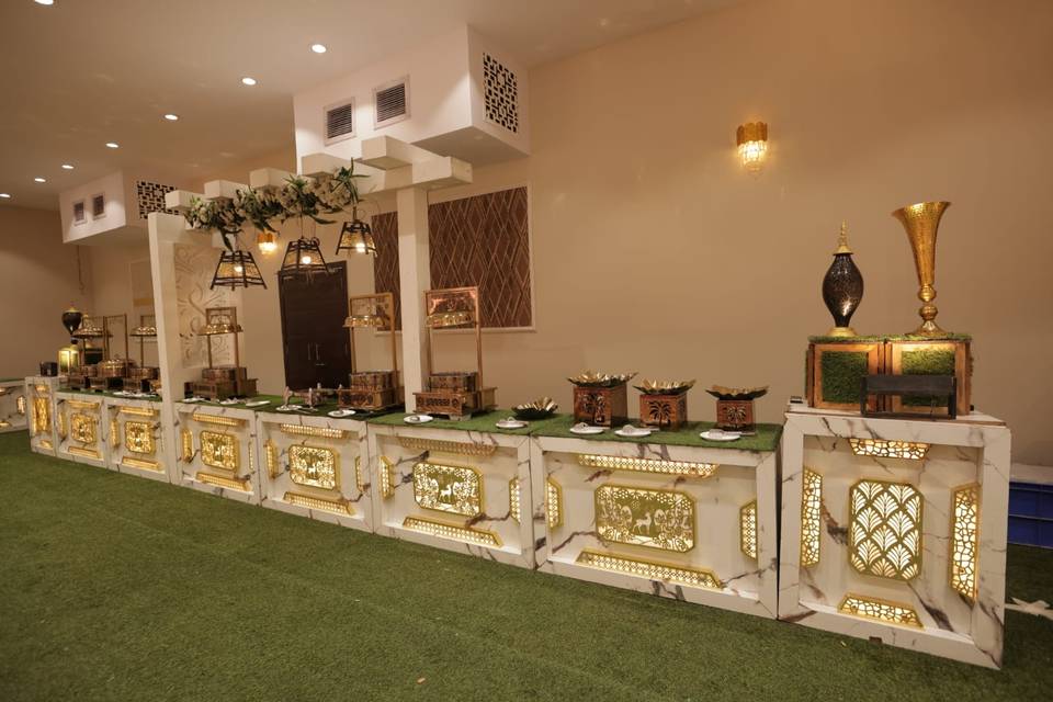 Buffet area