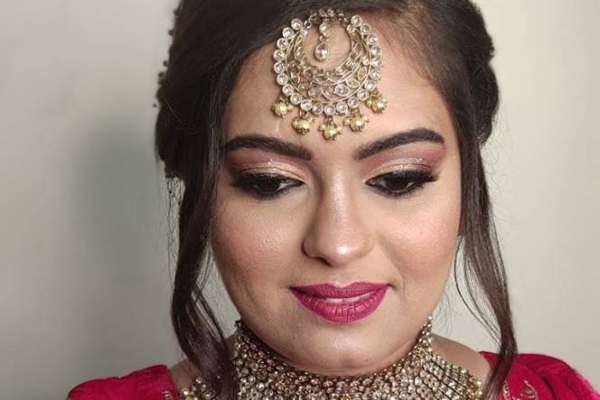 Bridal makeup