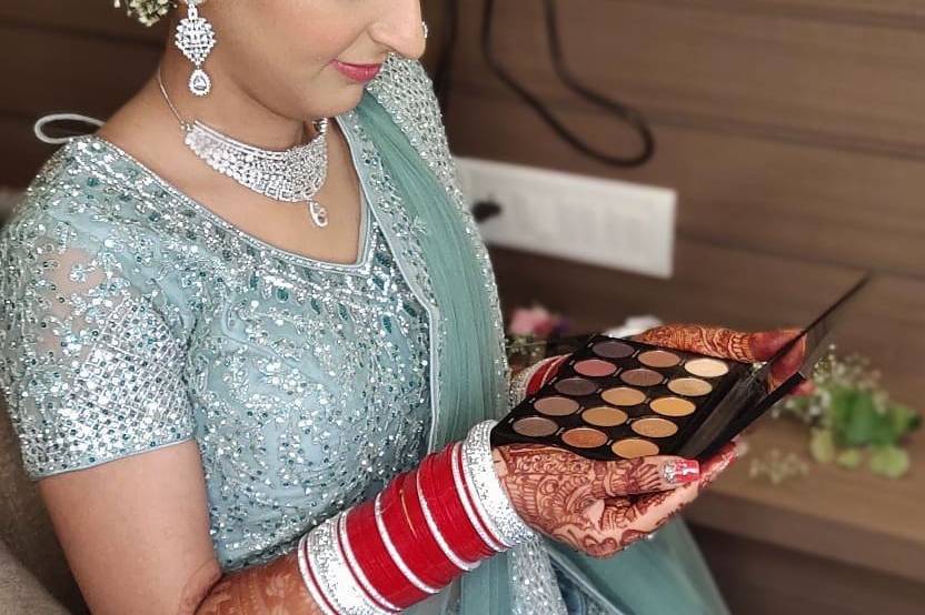 Bridal makeup