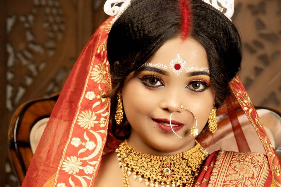 Bridal makeup