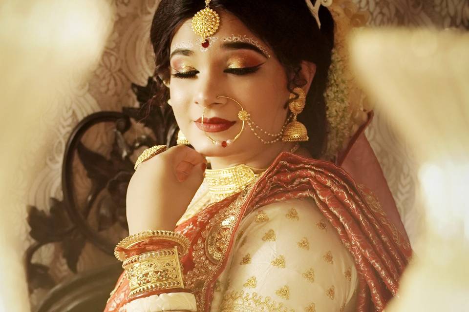 Bridal makeup