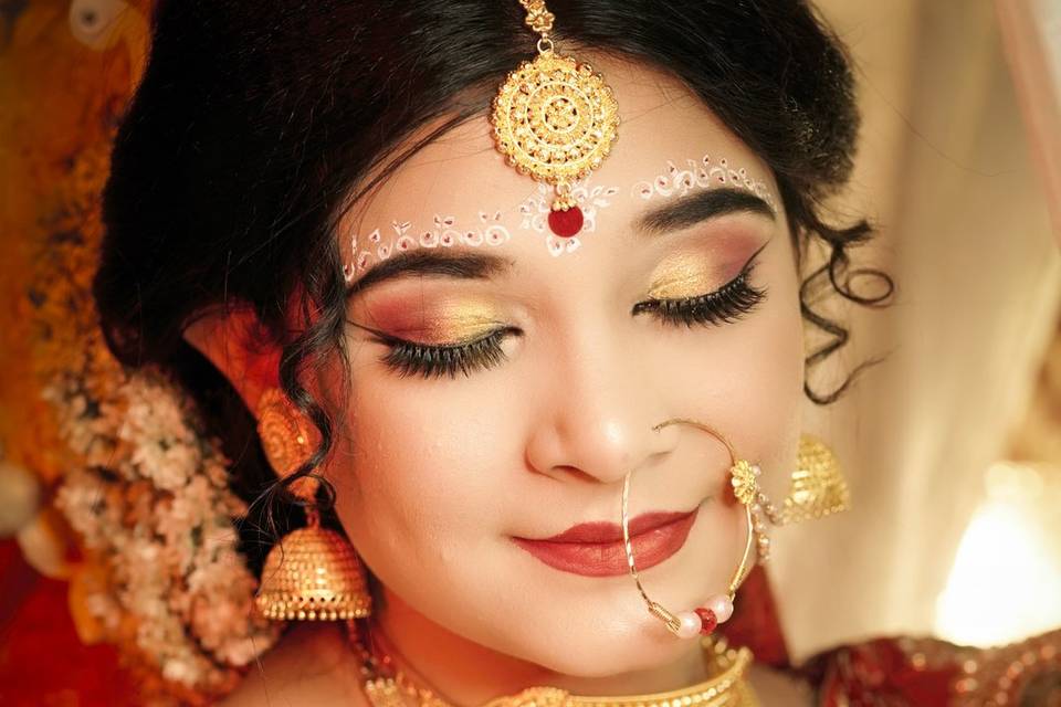 Bridal makeup