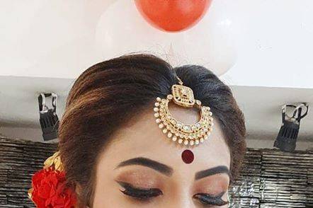 Bridal makeup