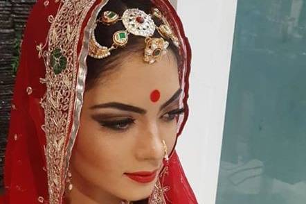 Bridal makeup