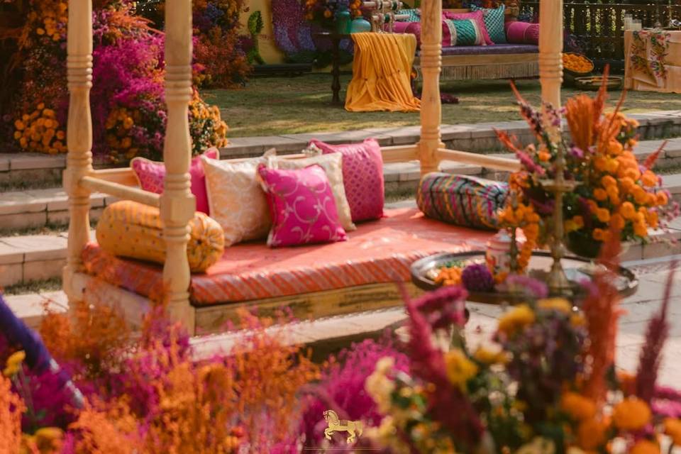 Haldi decor