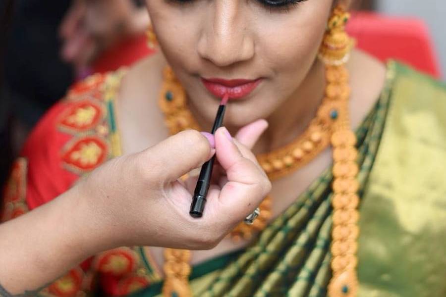 Bridal makeup