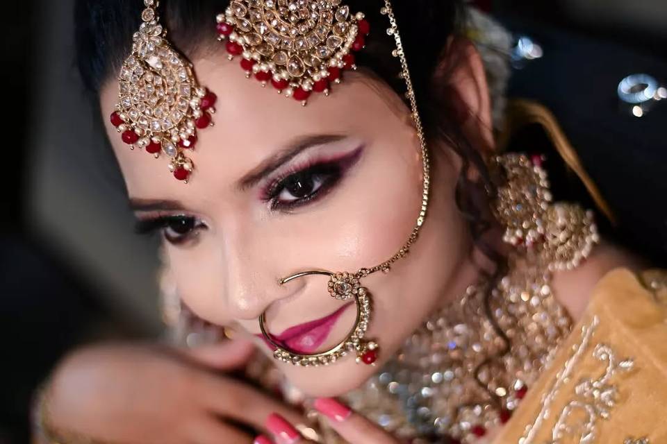 Bridal makeup