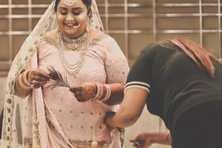 Bridal makeup